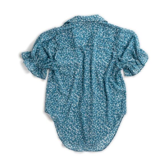 Atelier Short Sleeve Floral Blouse - Picture 3 of 7